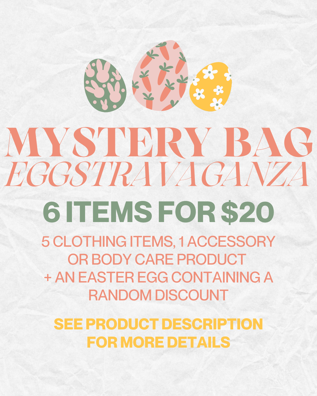 $20 Mystery Bag - Online ONLY