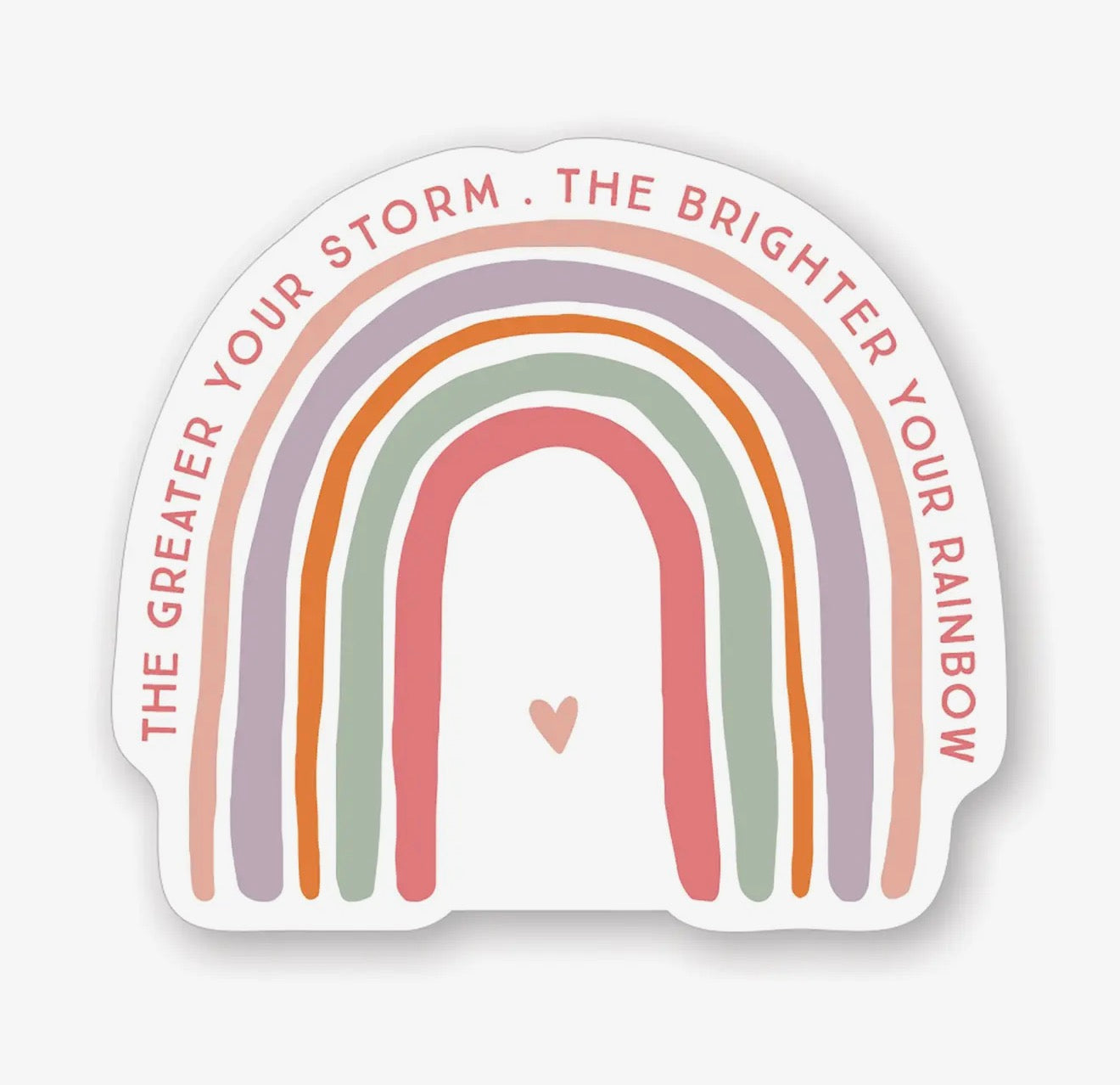 The Greater Your Storm - Sticker