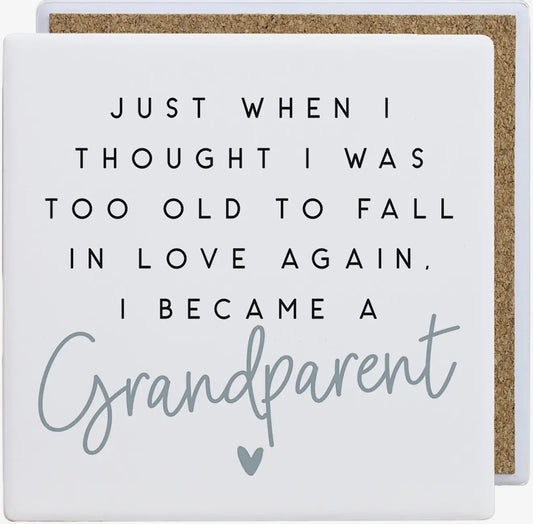 Became A Grandparent - Ceramic Coaster