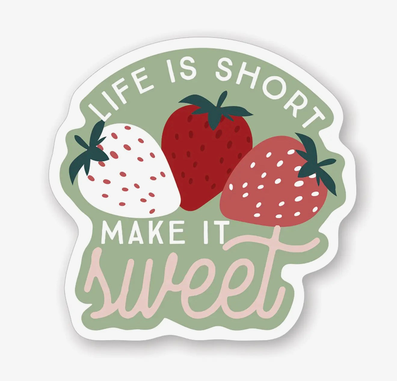 Life Is Short - Sticker