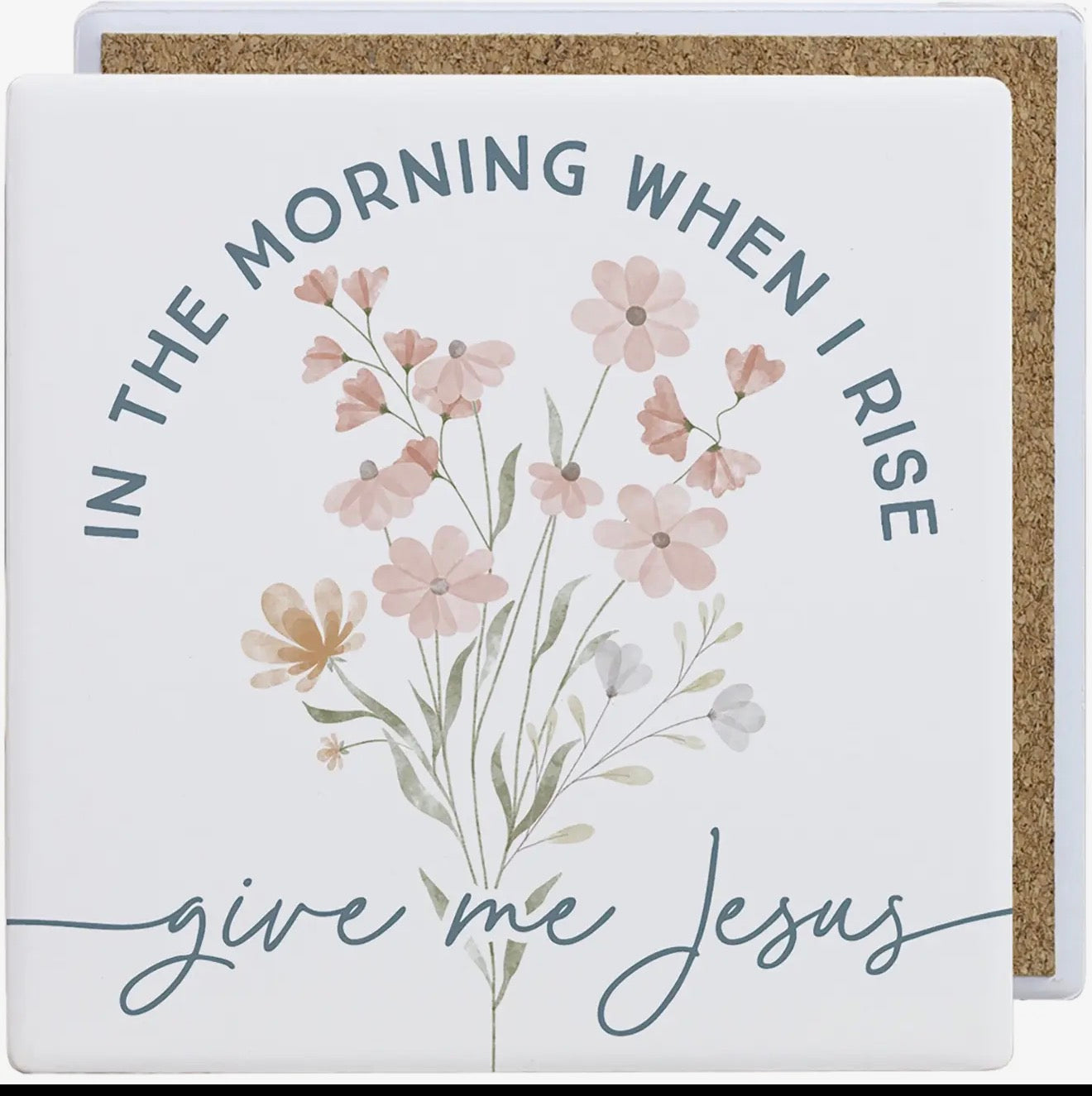 In The Morning When I Rise - Ceramic Coaster
