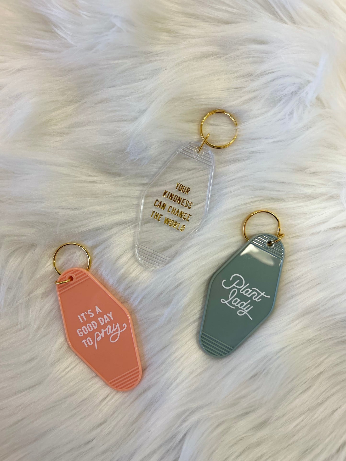 Your Kindness Can Change the World Keychain