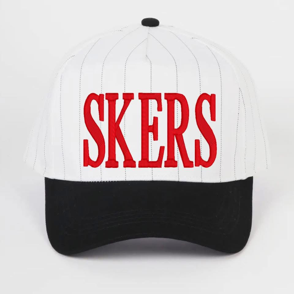 PRE ORDER - Pinstripe Baseball Hat