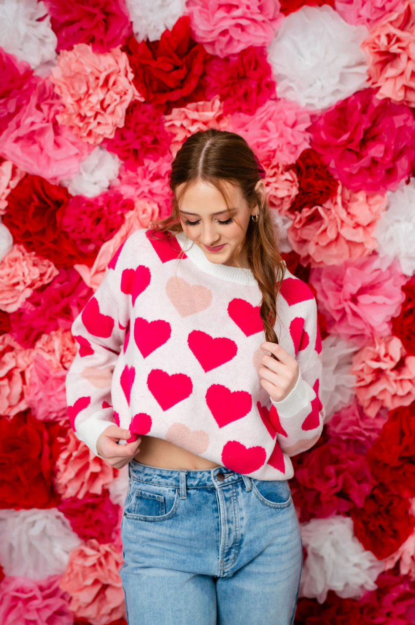 Love is Kind Jacquard Pullover