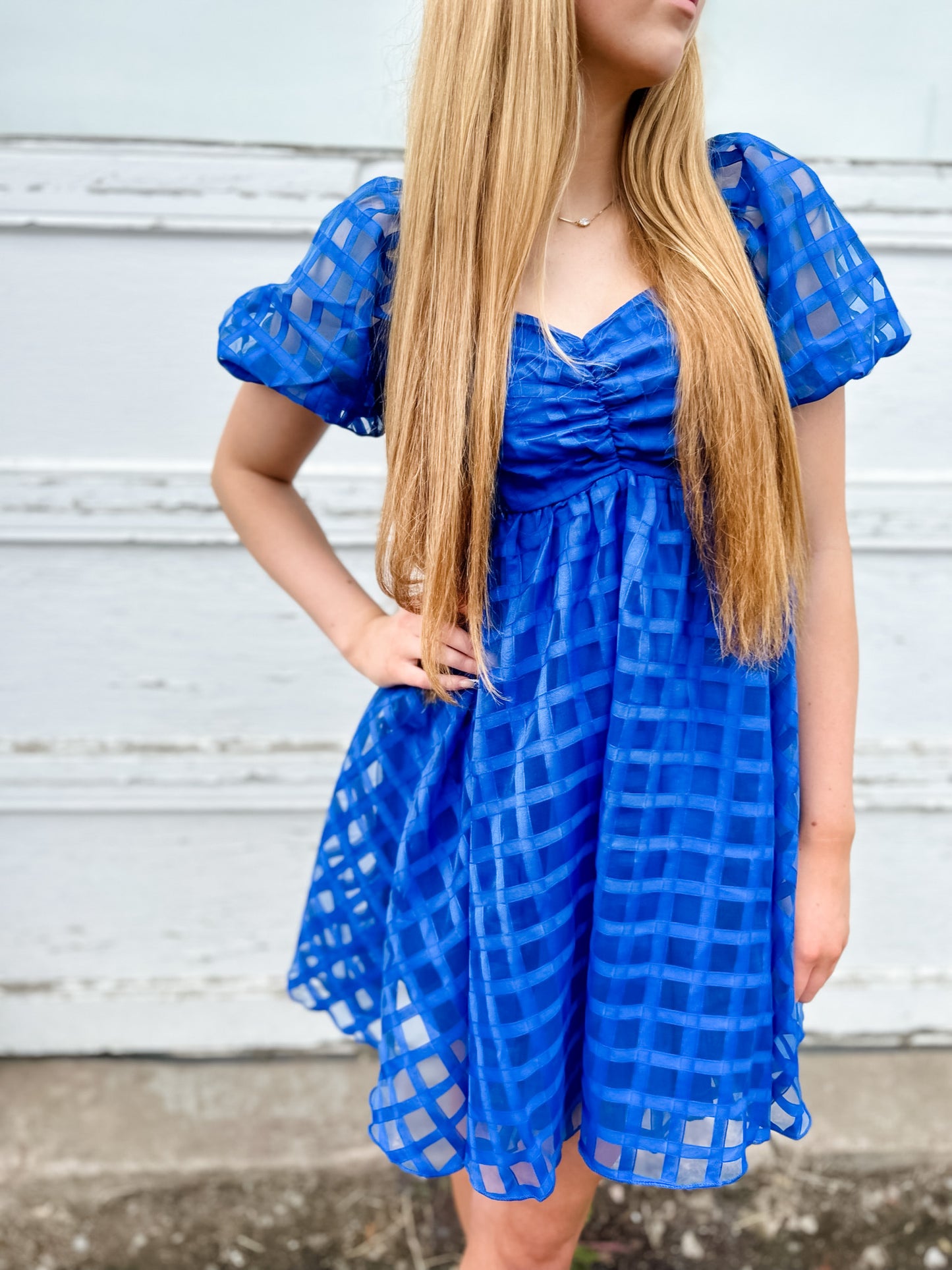 American Girl Mini Dress - Royal