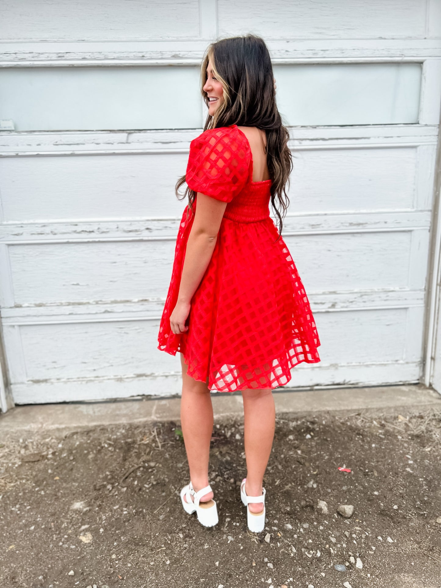 American Girl Mini Dress - Red