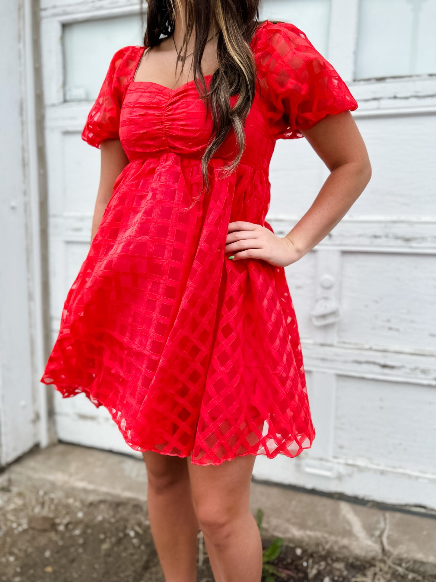 American Girl Mini Dress - Red