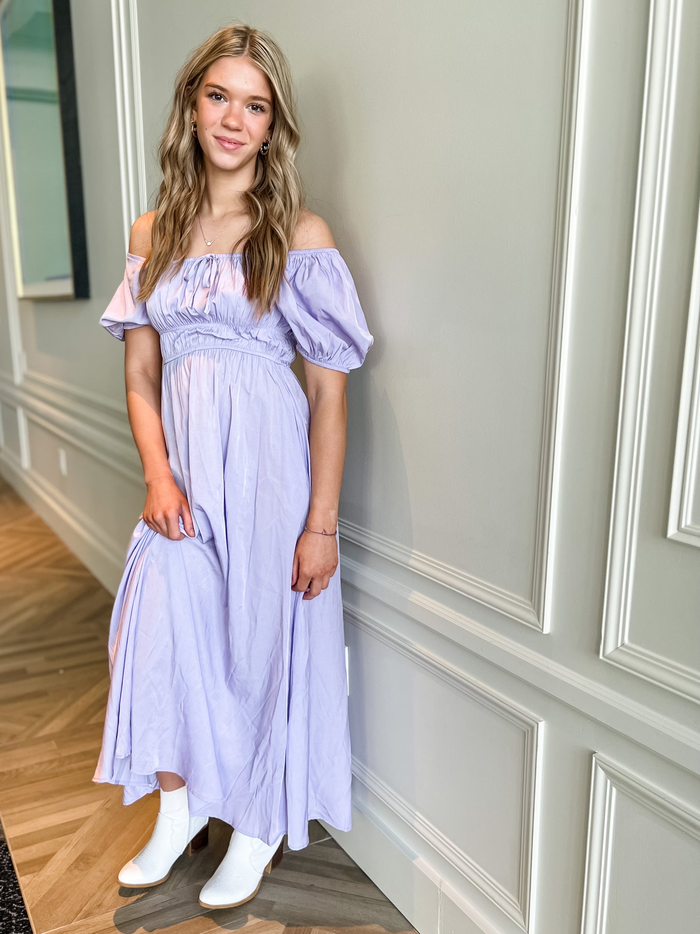 Alivia Maxi Dress - Lavender
