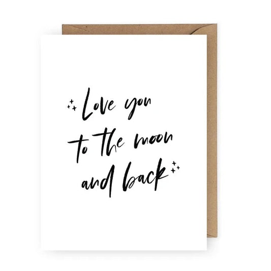 Anastasia Co. Card - Love You to the Moon and Back