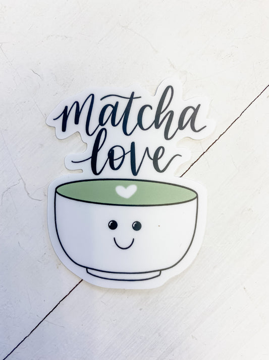 Matcha Love- Sticker