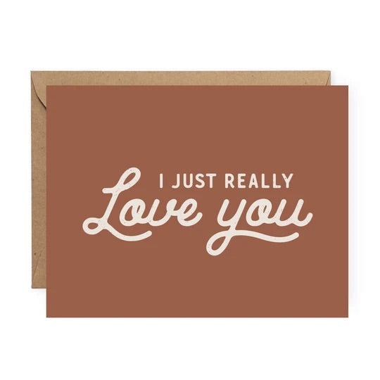 Anastasia Co. Card - Just Really Love You