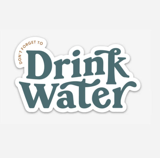 Anastasia Co. Sticker - Drink water