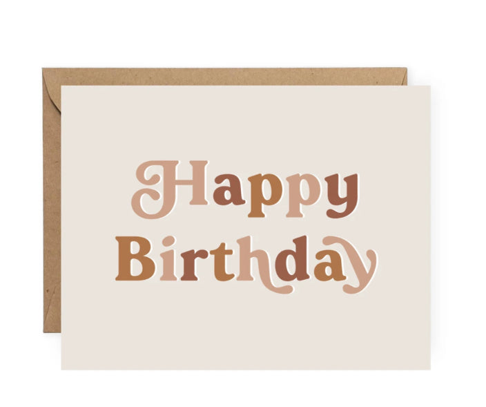 Anastasia Co. Card - Happy Birthday