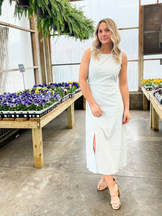 Dawn Gingham Midi
