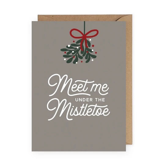Anastasia Co. Card - Meet Me Under the Mistletoe