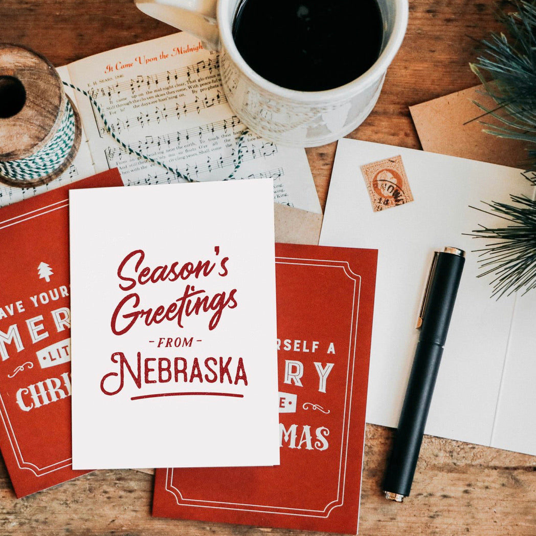 Season's Greetings from Nebraska - Anastasia Co.