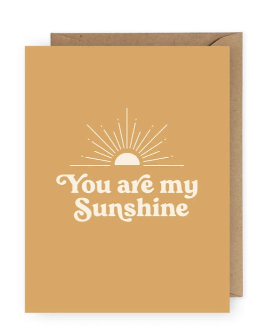 Anastasia Co. Card - You Are My Sunshine